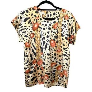 ESCADA Patterned Silk Blouse VINTAGE‎